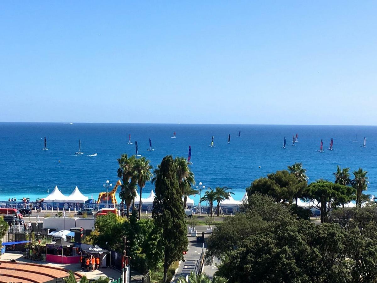 Unique Sea View Apartment, Center, 100M2 Nizza Exterior foto